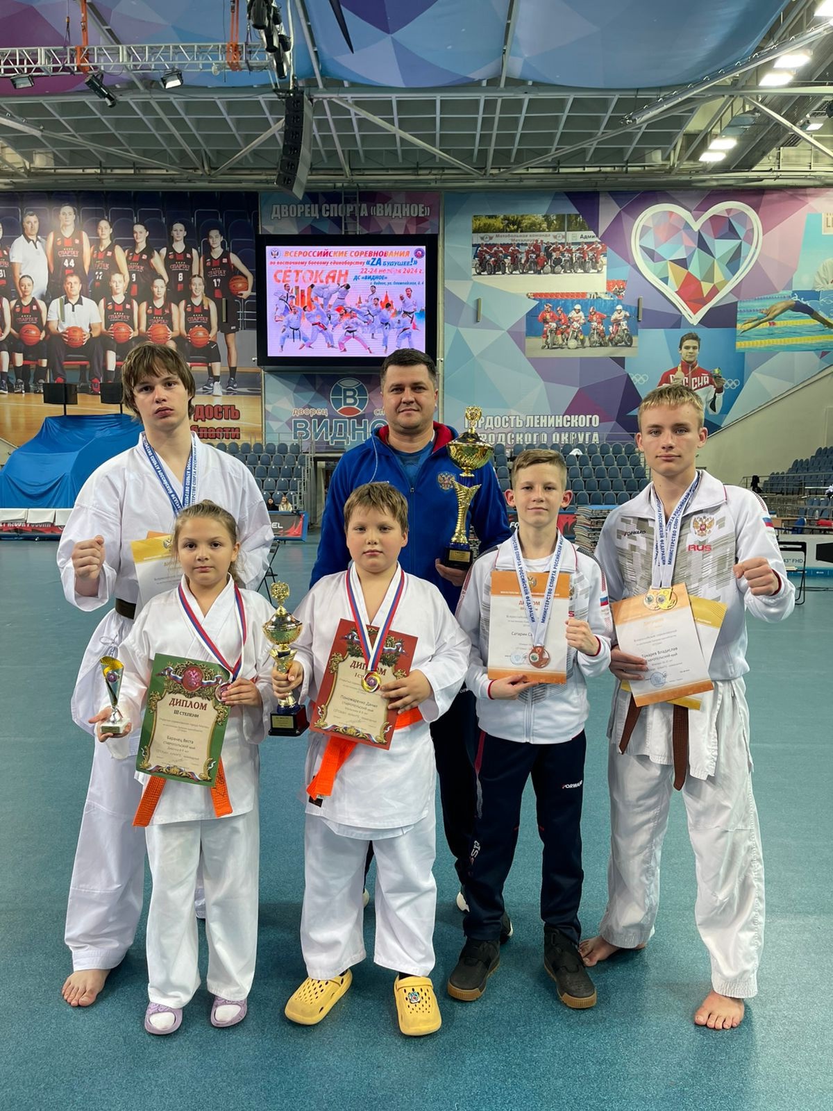 22-24 ноября 8 спортсменов спортивного клуба «Олимп » в составе сборной ставропольского края принимали участие во Всероссийском турнире «Za будущее!» в Московской области г.Видное..